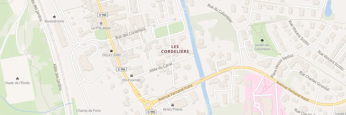 Plan du 3 All des Coquelicots à Louhans-Châteaurenaud