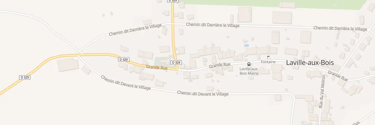Plan du 12 Rue Grande à Laville-aux-Bois