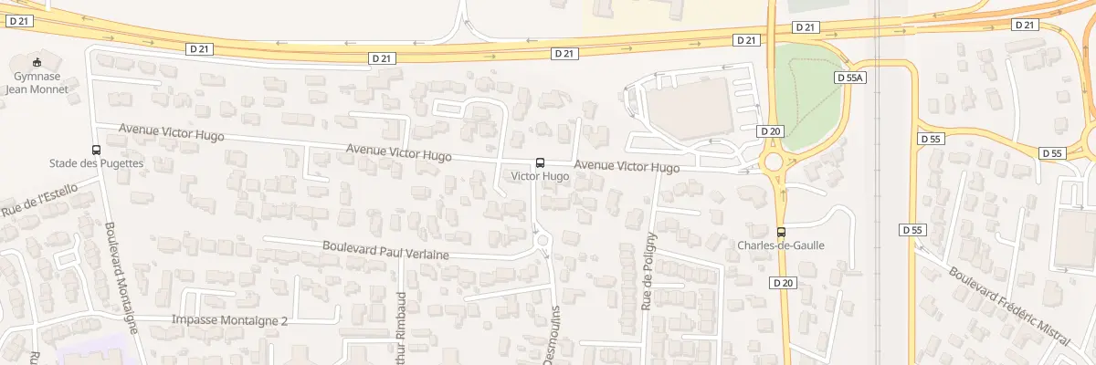 Plan du 422 Rue Camille Desmoulins à Rognac