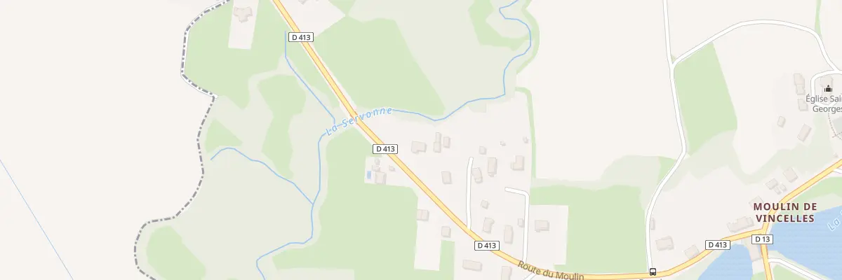 Plan du 470 Rte du Moulin à Vincelles