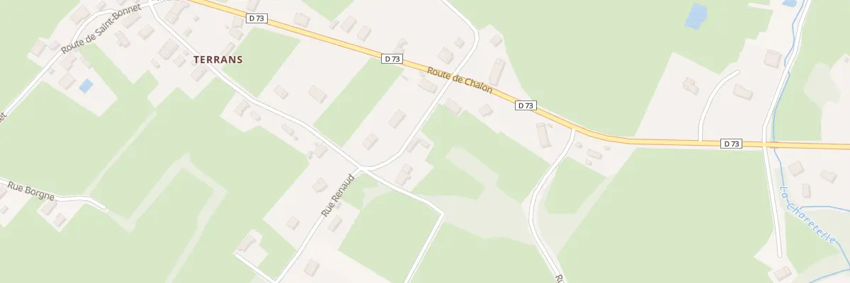 Plan du 1 Rue Renaud à Pierre-de-Bresse