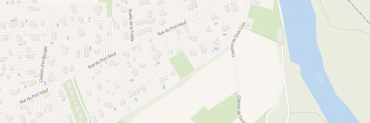 Plan du 672 Rue de Port Neuf à Saint-Jean-de-Niost