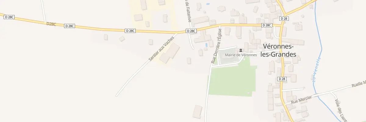 Plan du 15 Rue de Tilchatel à Véronnes