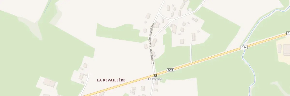 Plan du 5 Che de la Basse Revaillère à Saint-Germain-du-Bois