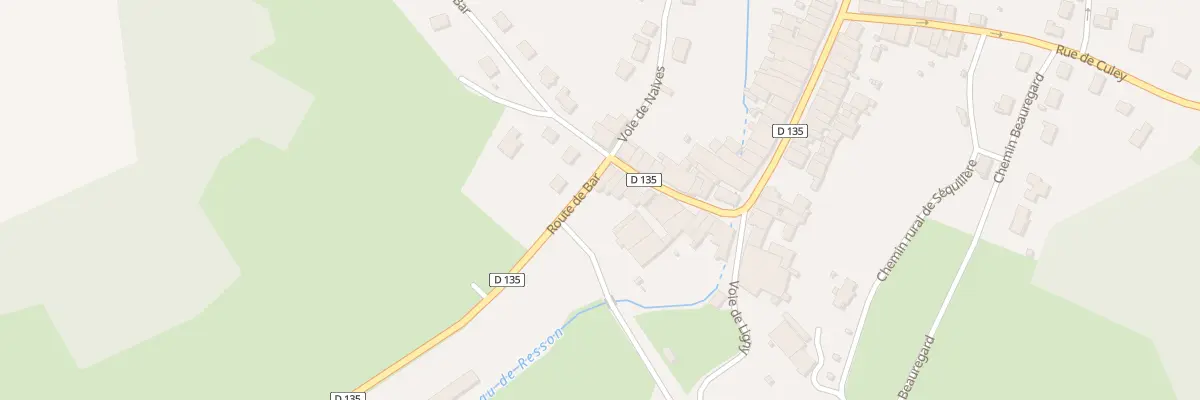Plan du 3 Rue Simon Michel à Resson