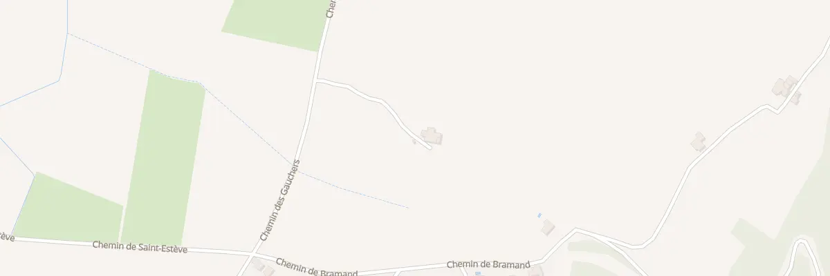 Plan du 1112 Che des Gauchers à Blauvac