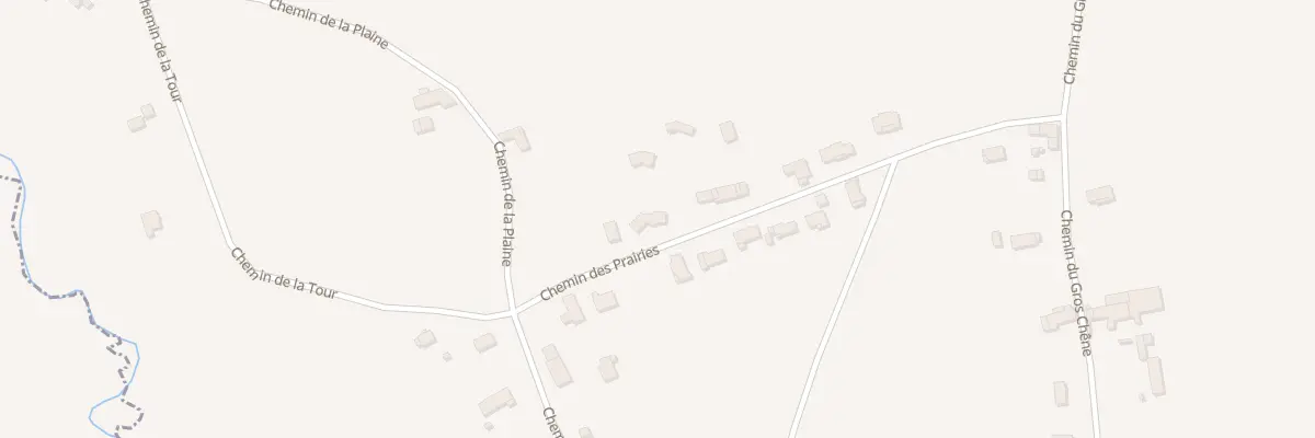 Plan du 165 Che des Prairies à Châtenay