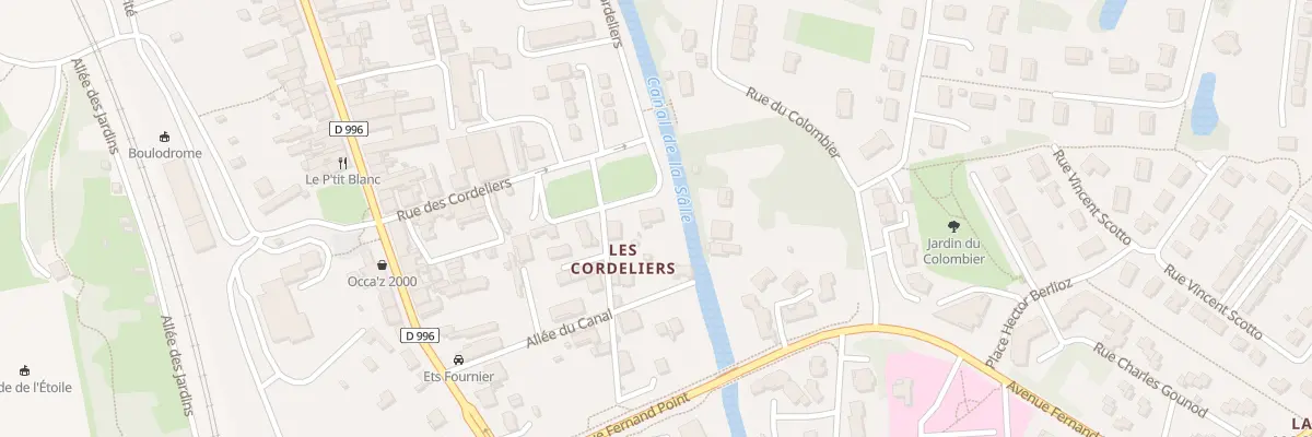 Plan du 4 Pl des Cordeliers à Louhans-Châteaurenaud