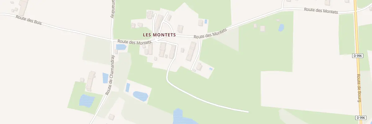 Plan du 5316 Les Montets à Cormoz