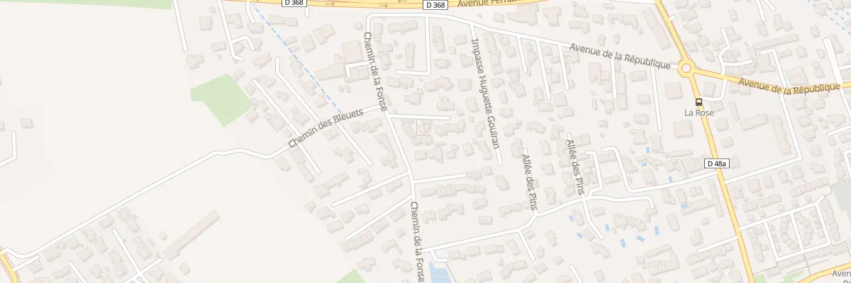 Plan du 9349 Rue de la Fonse à Gignac-la-Nerthe