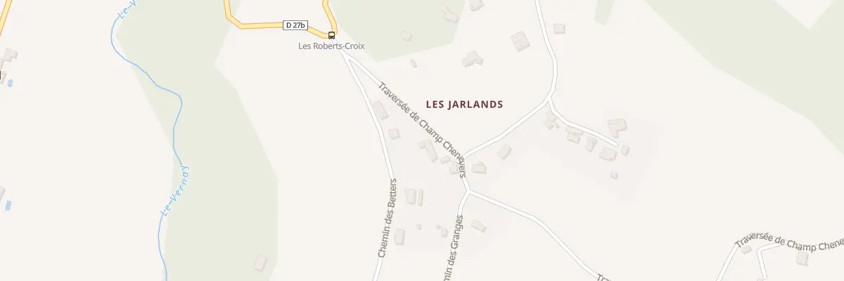 Plan du 110 Tra de Champ Chenevers à Saint-Bonnet-de-Chavagne