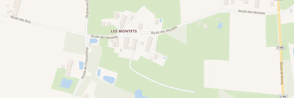 Plan du 5317 Les Montets à Cormoz