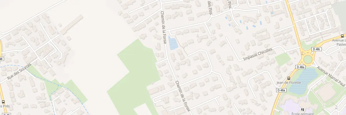 Plan du 38 Rue de la Fonse à Gignac-la-Nerthe