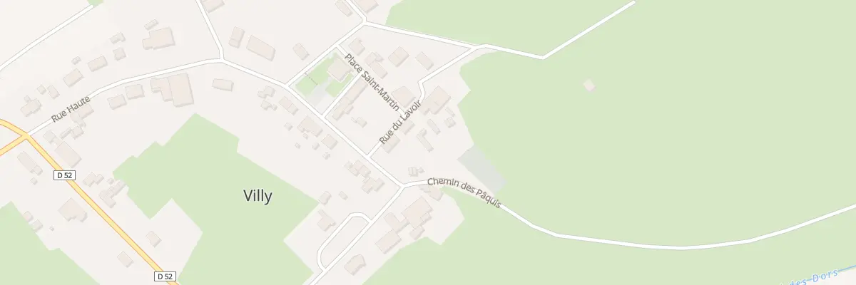Plan du 2 Imp de l’Eglise à Villy