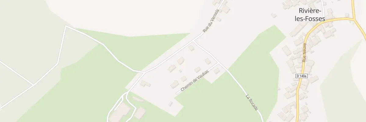 Plan du 5 Rue de Vernois à Rivière-les-Fosses