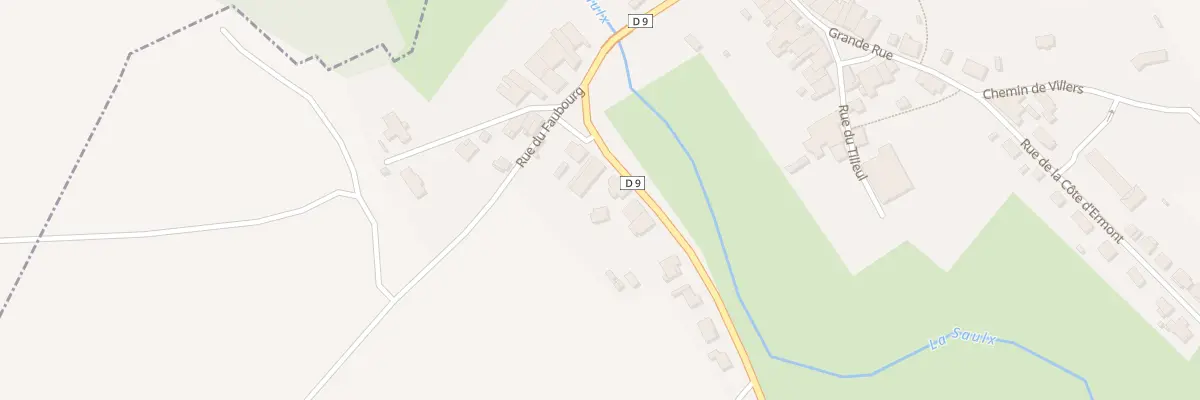 Plan du 2 Rue de Dammarie au Bouchon-sur-Saulx