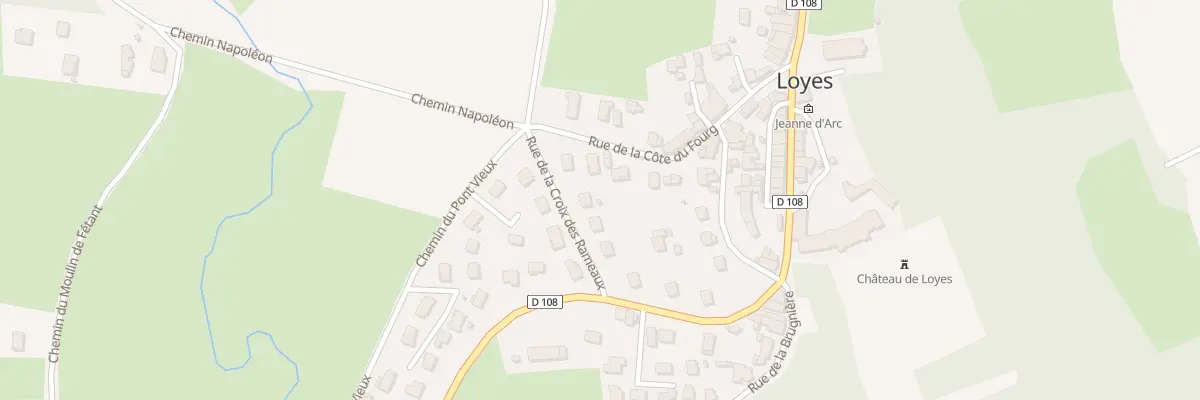 Plan du 79 Che de la Croix des Rameaux à Villieu-Loyes-Mollon