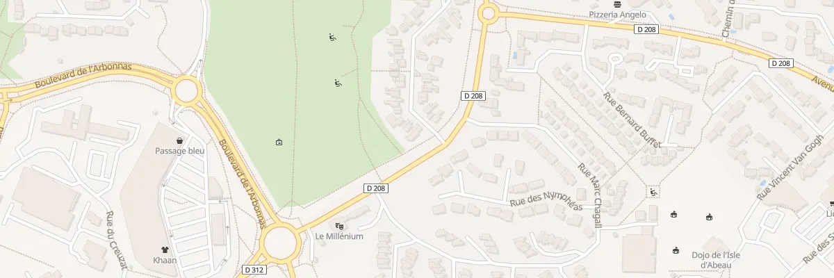 Plan du 1 Rue du Verger du Parc à L’Isle-d’Abeau