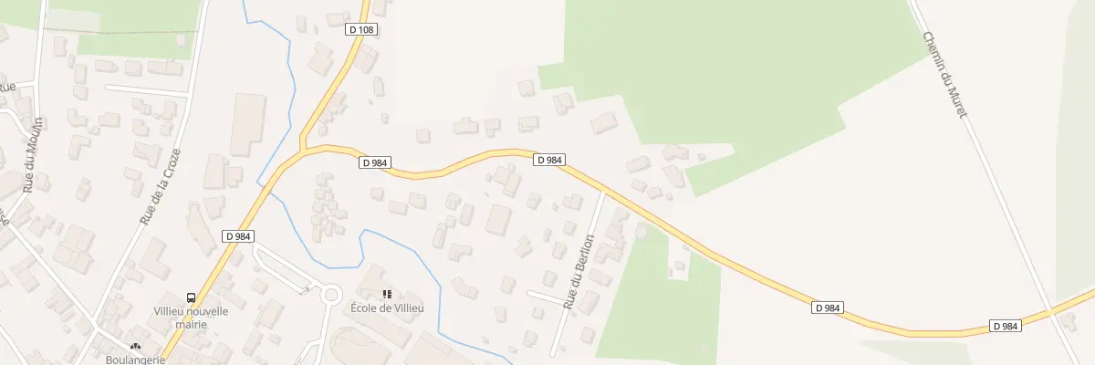 Plan du 289 Rue de Genève à Villieu-Loyes-Mollon