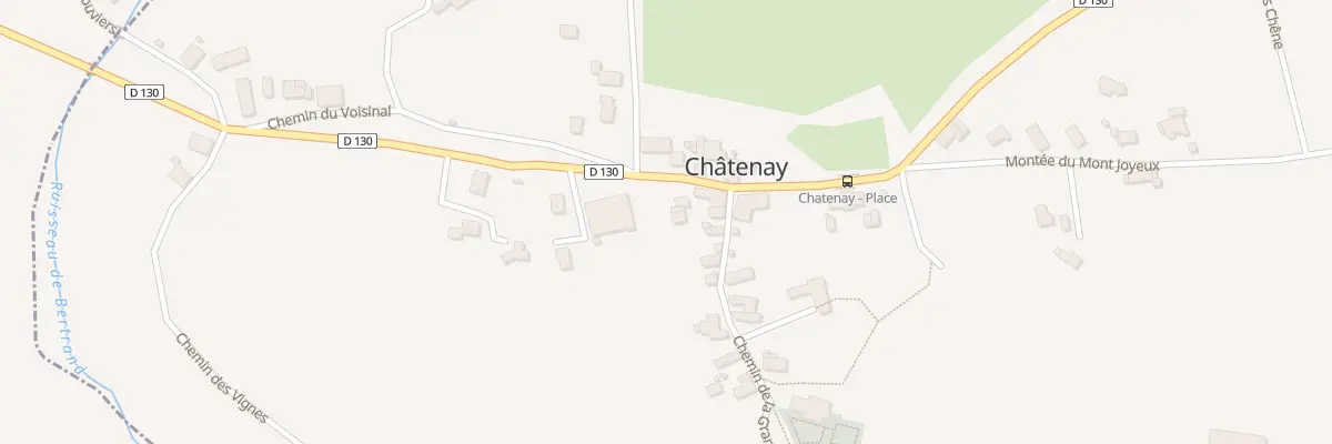 Plan du 22 La Grande Charriere à Châtenay