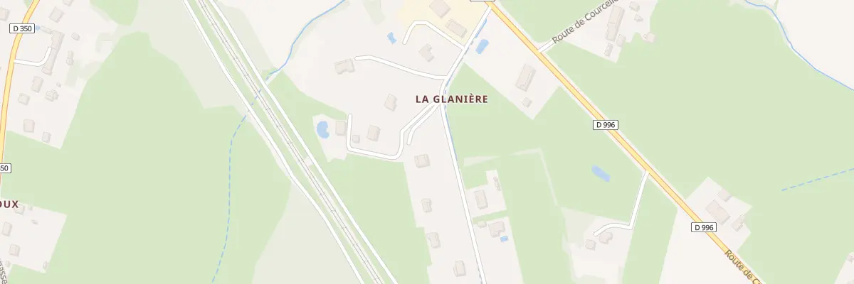 Plan du 200 Imp de la Glaniere à Bruailles