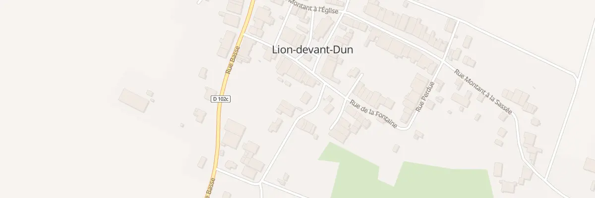 Plan du 5 Pl des Avant Loges à Lion-devant-Dun