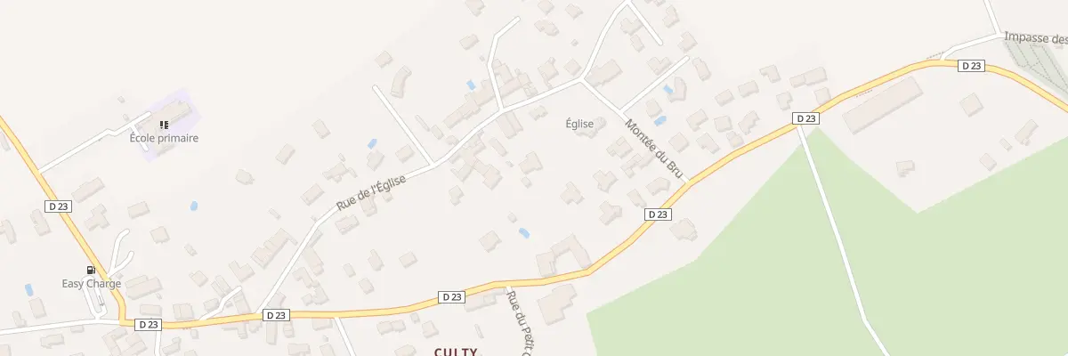 Plan du 290 Rue de l’Eglise à Crachier