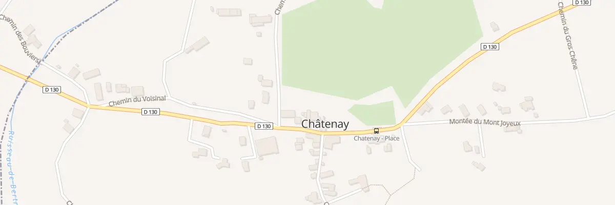 Plan du 423 Rte du Tramway à Châtenay