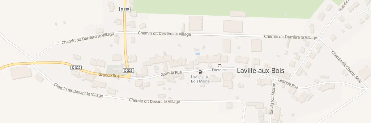 Plan du 24 Rue Grande à Laville-aux-Bois