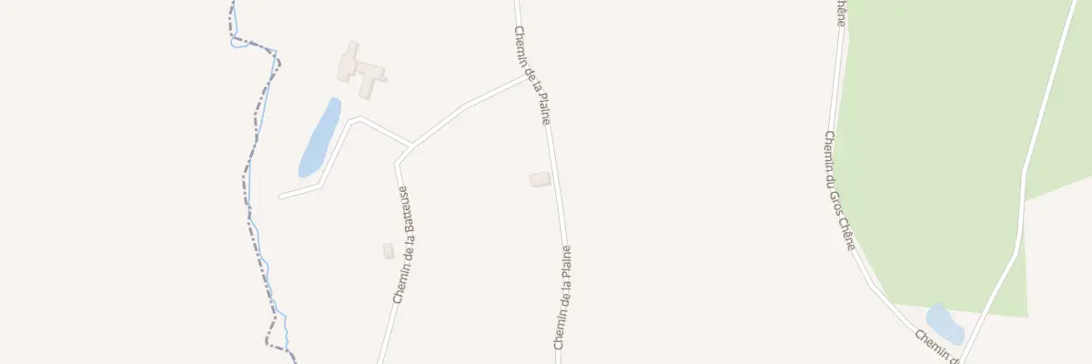 Plan du 545 Che de la Plaine à Châtenay