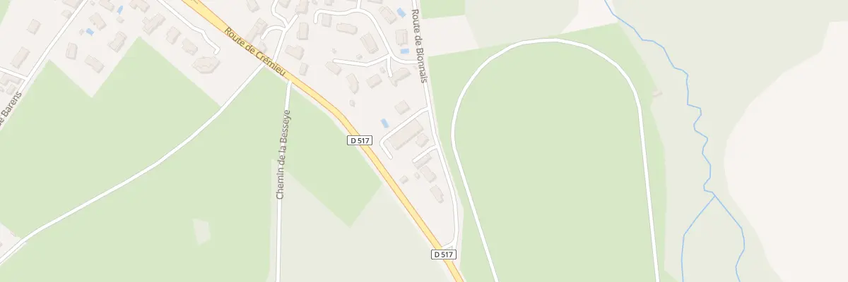Plan du 486 Rte de Bionnais à Saint-Romain-de-Jalionas