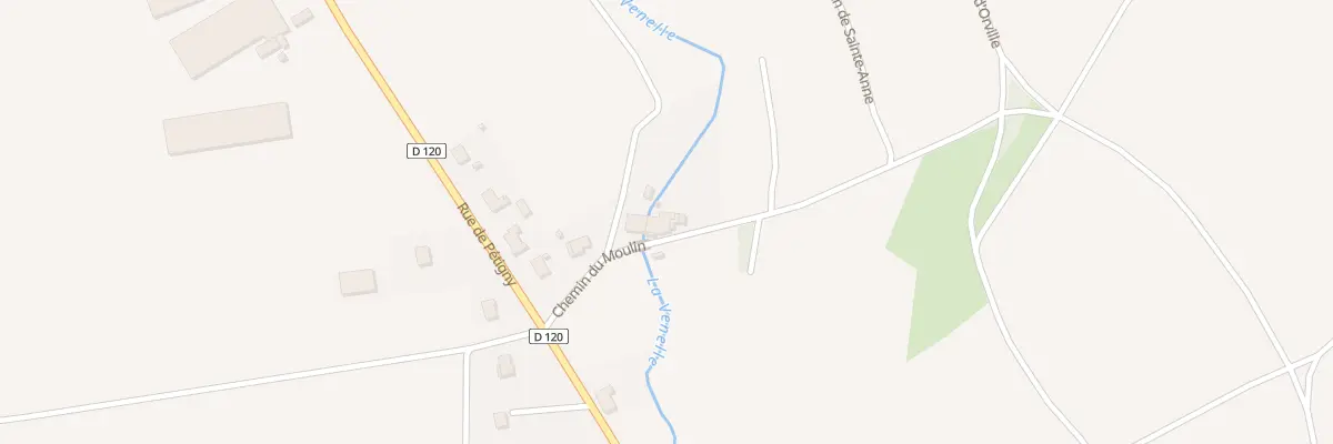 Plan du 5 Che du Moulin à Véronnes