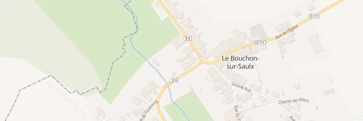 Plan du 2 Rue du Faubourg au Bouchon-sur-Saulx