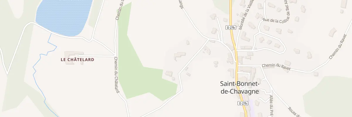 Plan du 30 Che du Couvent à Saint-Bonnet-de-Chavagne