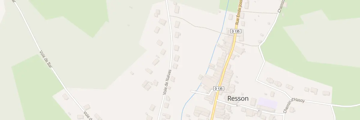 Plan du 31 Voie de Naives à Resson
