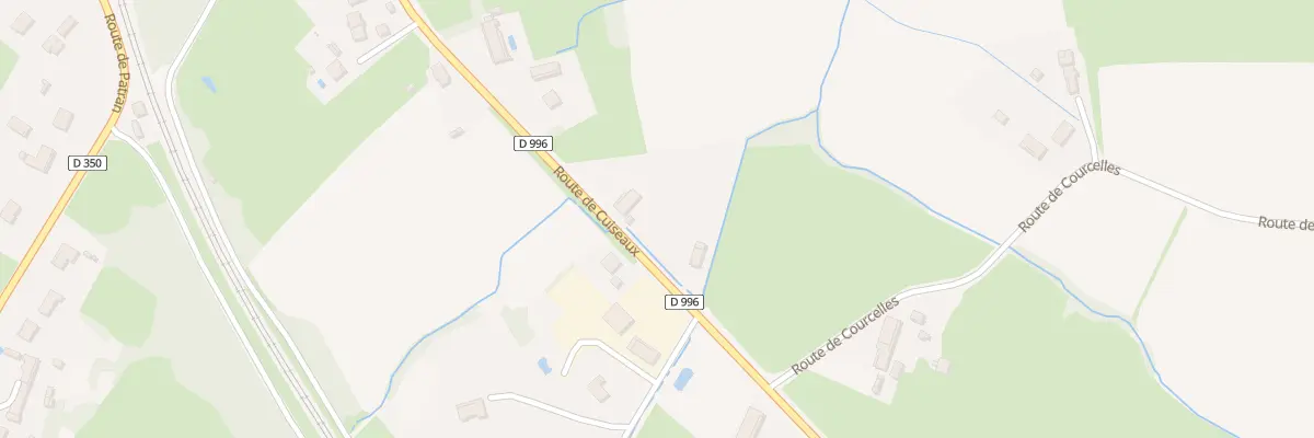 Plan du 485 Rte de Cuiseaux à Bruailles