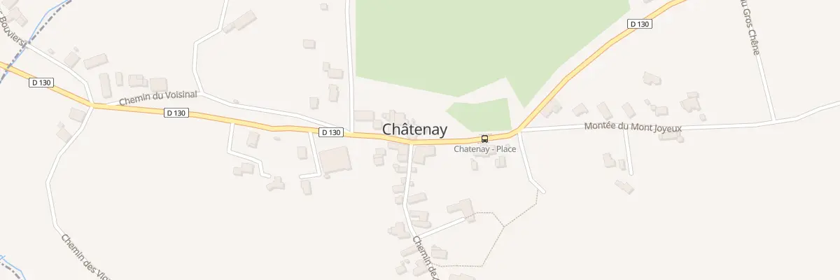Plan du 457 Rte du Tramway à Châtenay