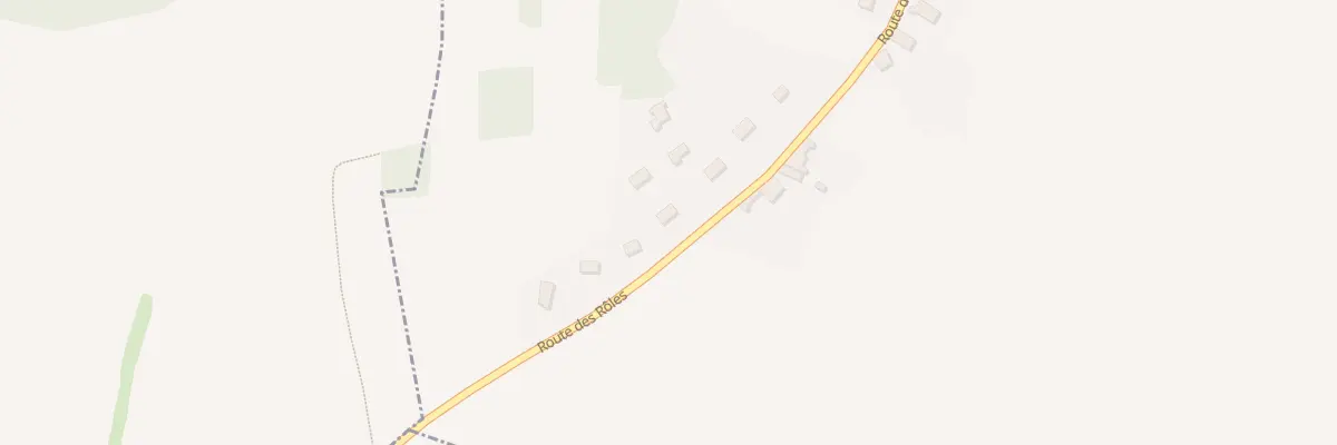 Plan du 984 Rte des Rôles à Culin