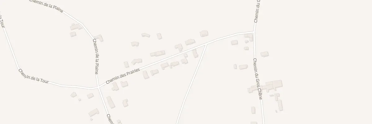 Plan du 270 Che des Prairies à Châtenay