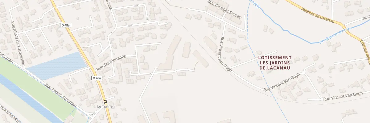 Plan du 291 Rue Gerard Baumel à Marignane