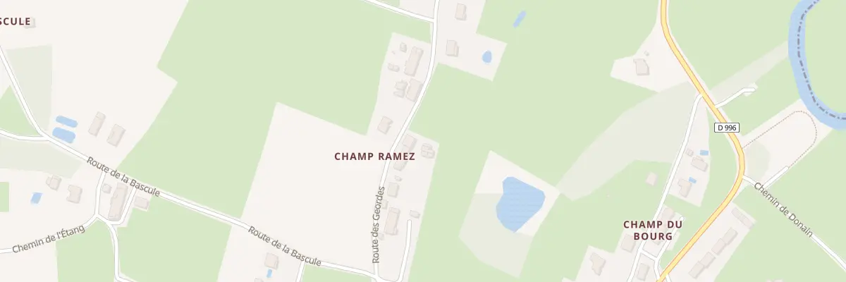 Plan du 5188 Les Jordes à Cormoz