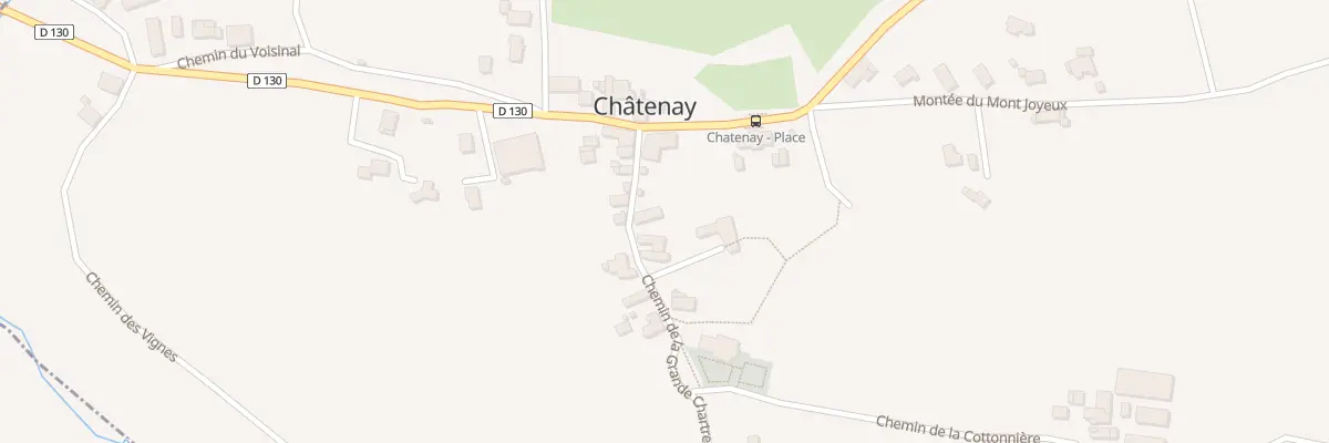 Plan du 71 La Grande Charriere à Châtenay