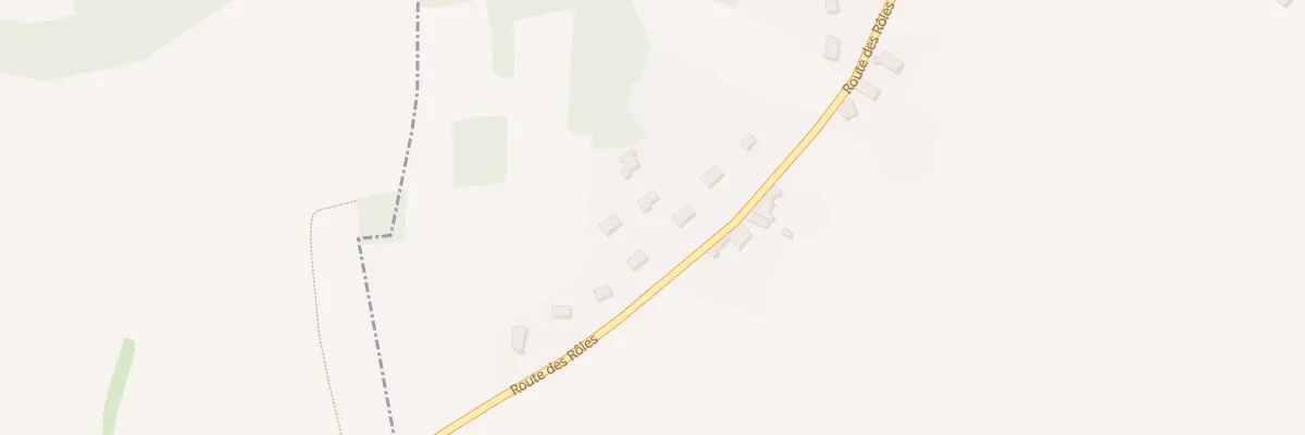 Plan du 974 Rte des Rôles à Culin