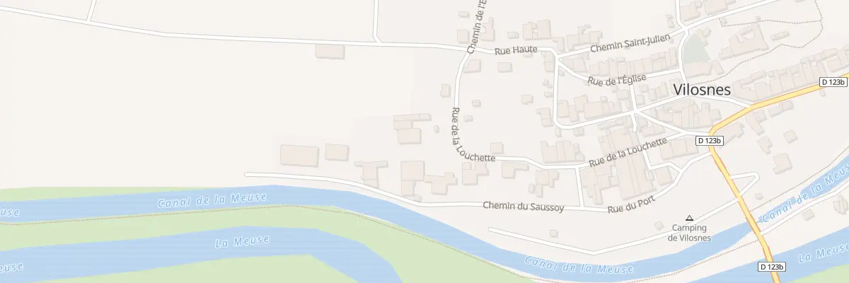 Plan du 16 Rue de la Louchette à Vilosnes-Haraumont
