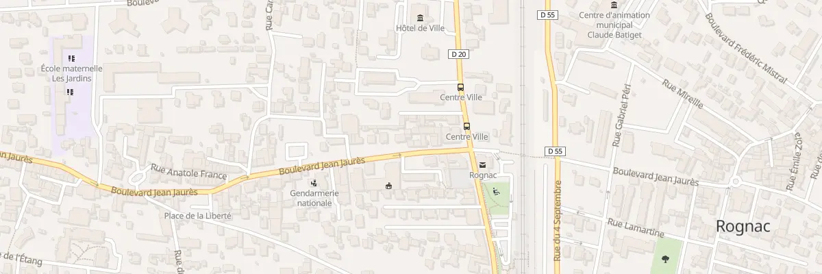 Plan du 71 Bd Jean Jaures à Rognac