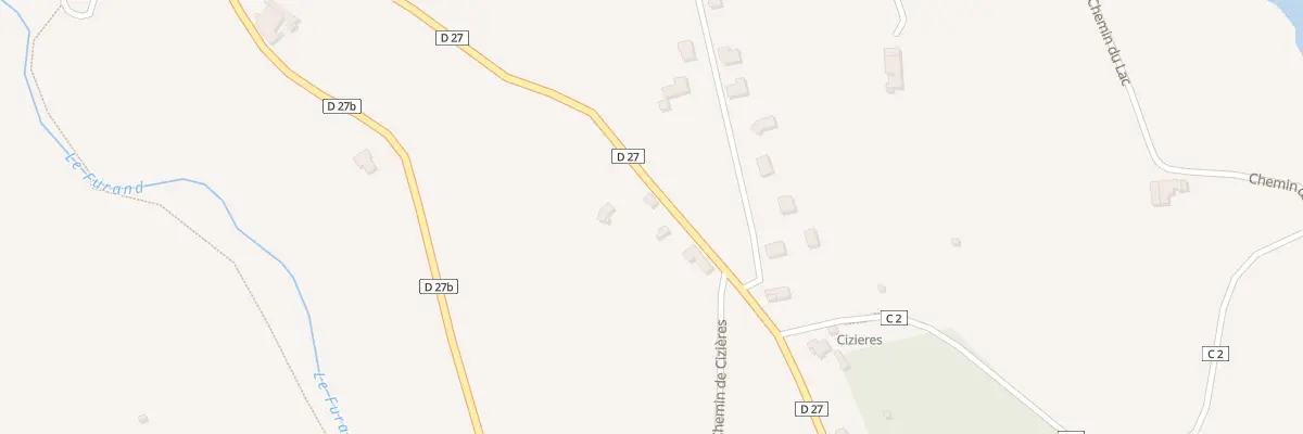 Plan du 5134 Aux Cizieres à Saint Antoine l’Abbaye