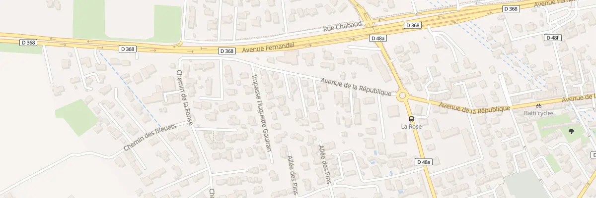 Plan du 86 Av de la Republique à Gignac-la-Nerthe