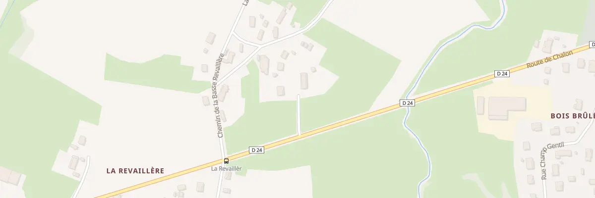 Plan du 5469 La Revaillere à Saint-Germain-du-Bois