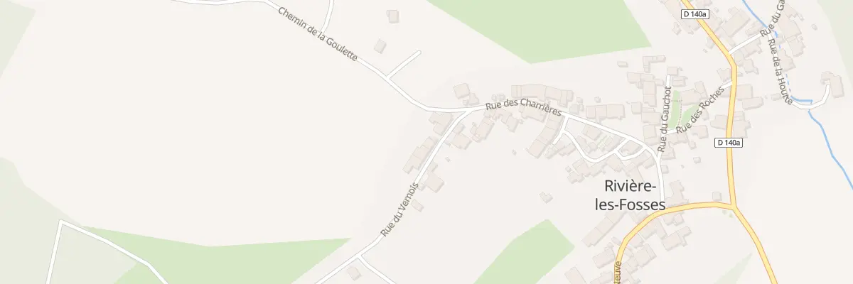 Plan du 6 Rue de Vernois à Rivière-les-Fosses