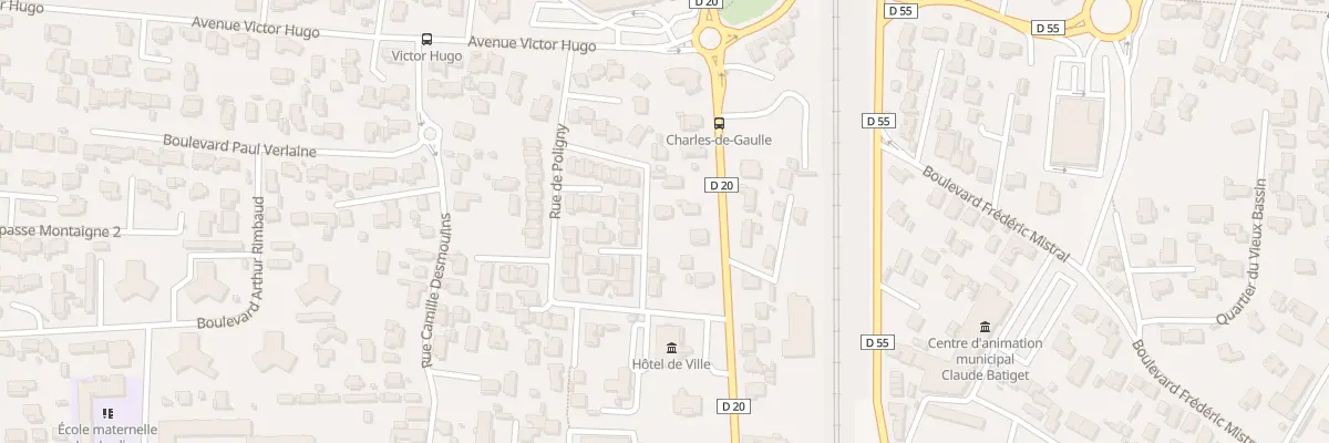 Plan du 58 Rue de Saint Bonnet à Rognac